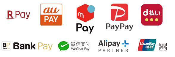 iD、Rakuten Edy、WAON、nanaco、Quickpay